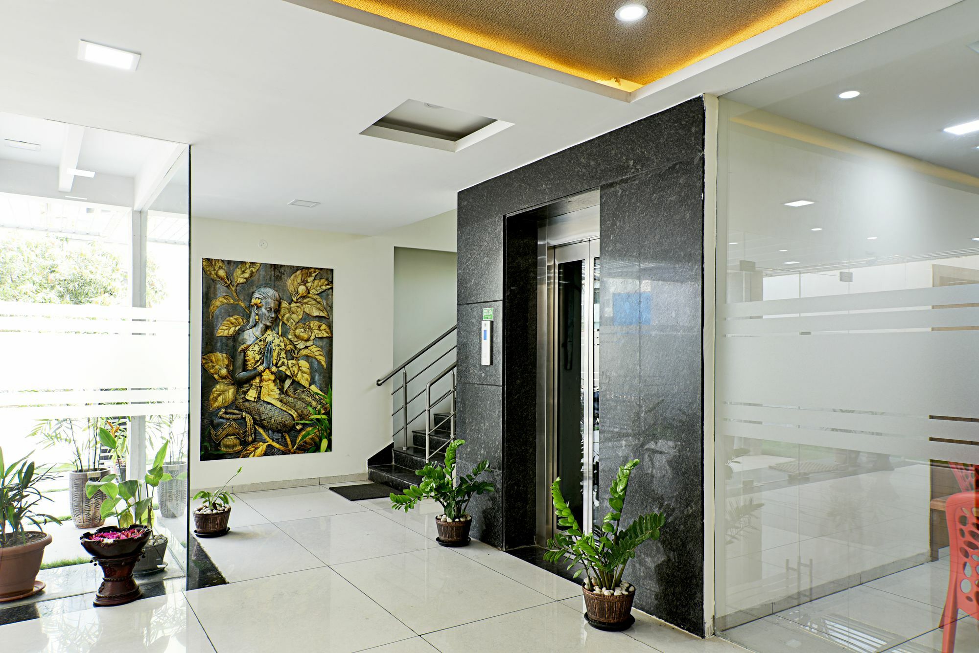 Oyo 14500 Hotel Hill View Guest House ไฮเดอราบัด ภายนอก รูปภาพ